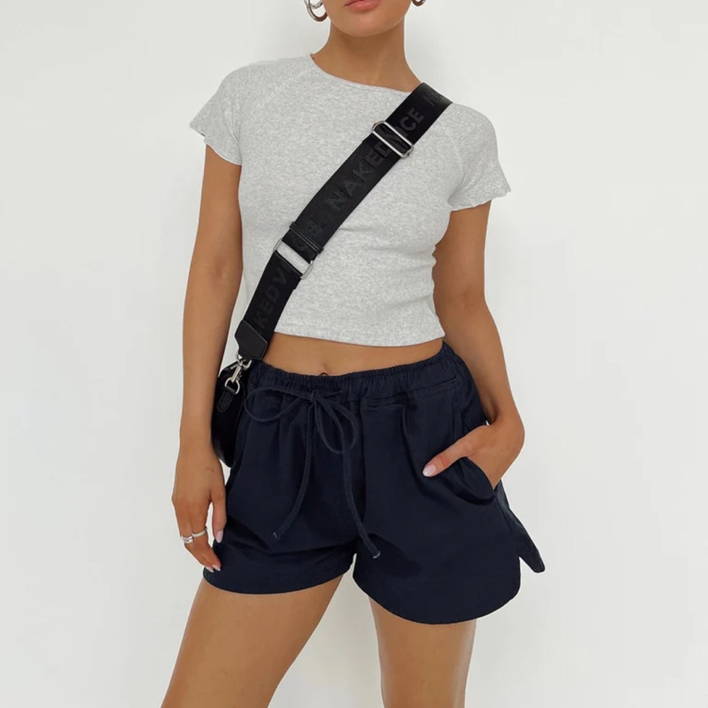 Navy Blue Princess Polly Shorts